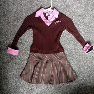 Girls sweater dress